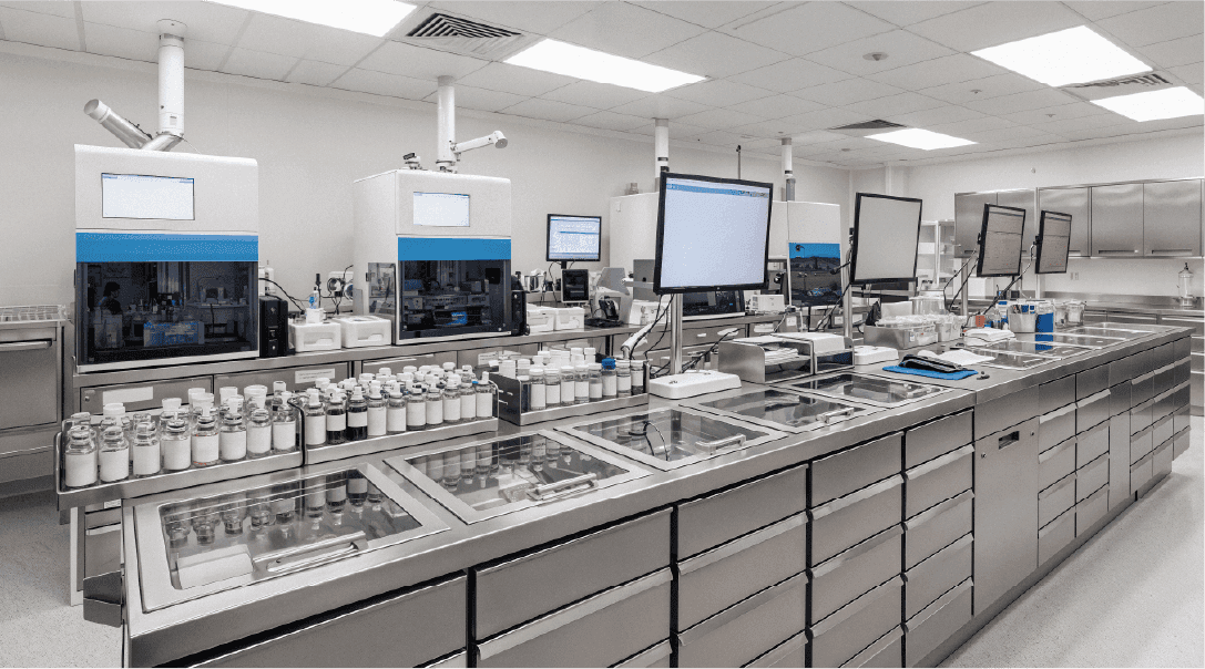 Stainless Steel Pharma Furniture